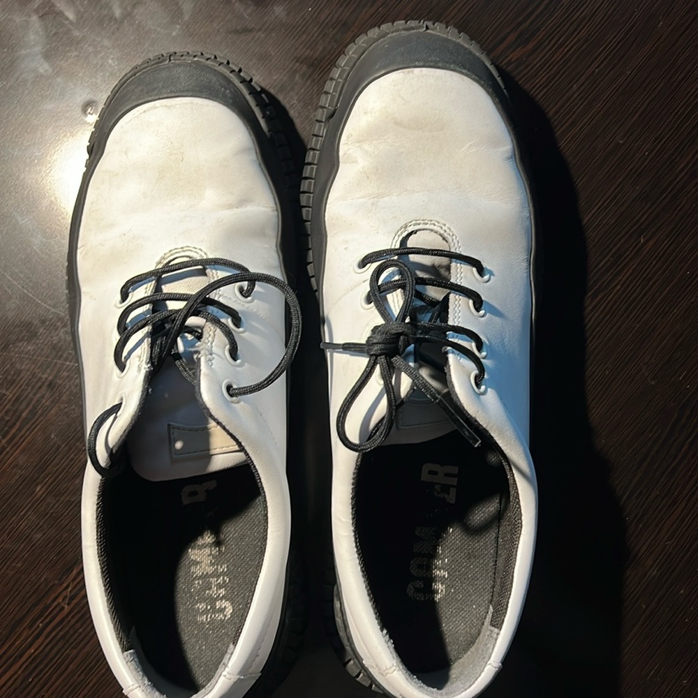 Camper sneaker white used for several months.